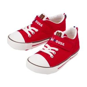 CHAUSSURES EN TOILE DE COTON ROUGE
