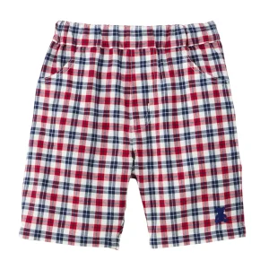 PANTACOURT ROUGE ET BLEU VICHY