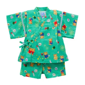 JINBEI VERT MOTIFS OURSONS
