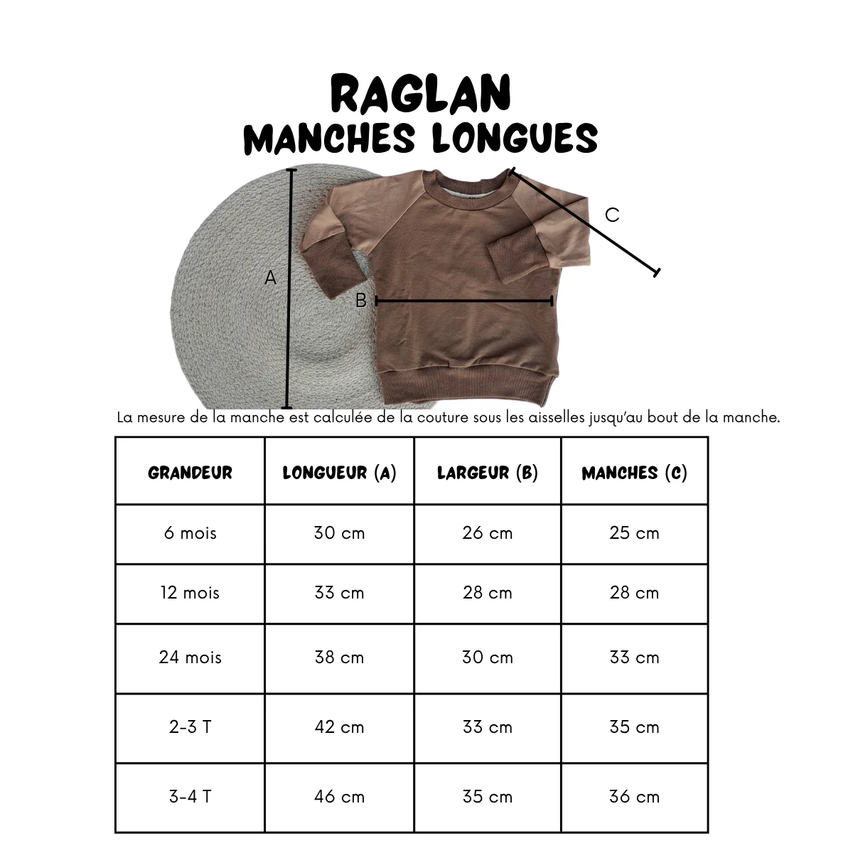 Chandail Raglan - Éclairs – Image 5