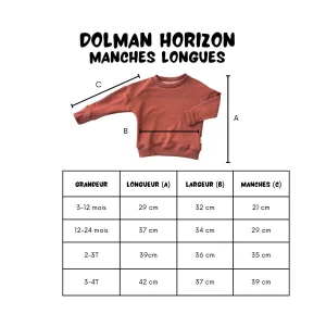 Chandail Dolman Horizon - Rose Bonbon