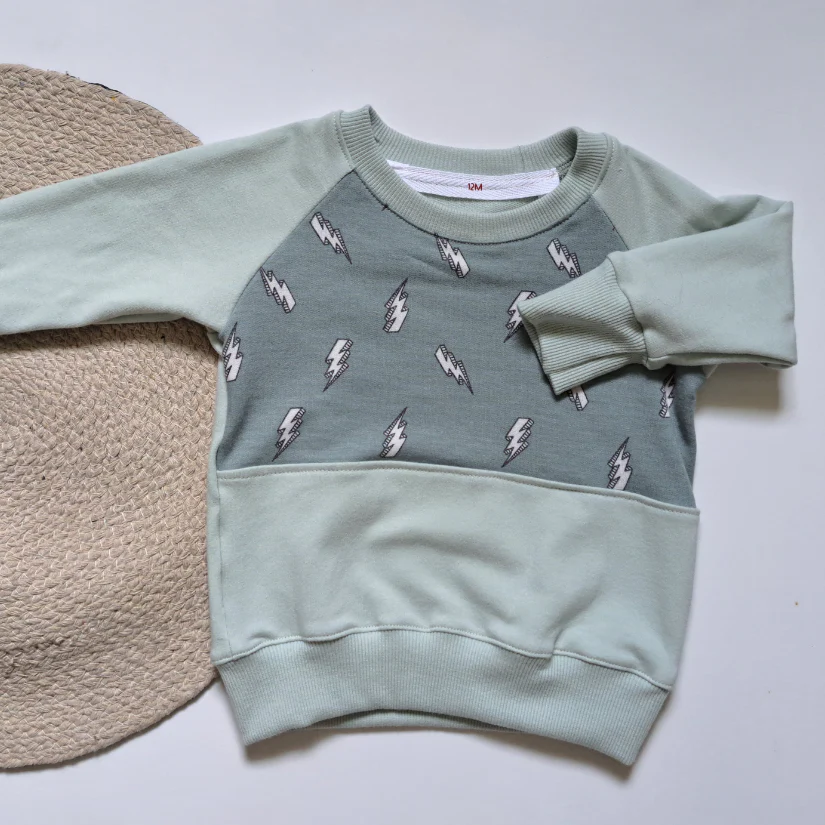 Chandail Raglan - Éclairs