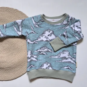 Chandail Raglan - Nuages