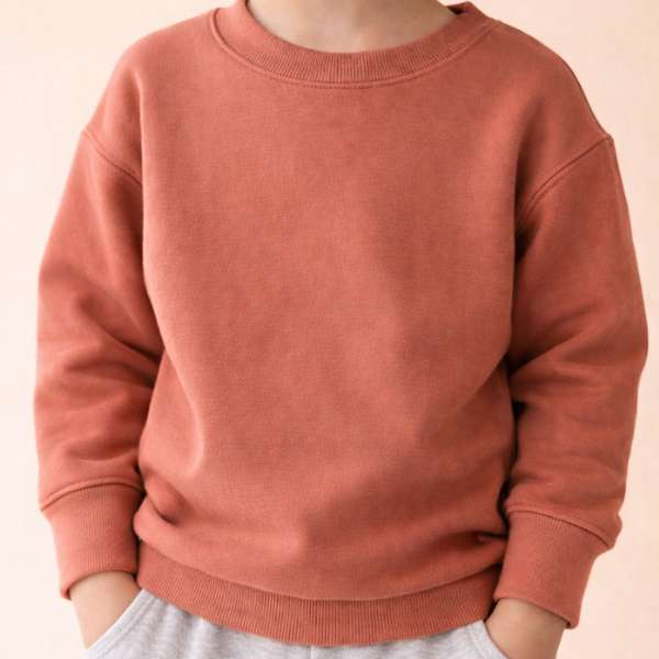 Chandail Dolman Horizon - Rouge Brique – Image 2