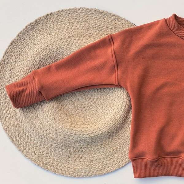 Chandail Dolman Horizon - Rouge Brique – Image 3