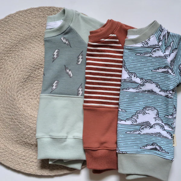 Chandail Raglan - Nuages – Image 5