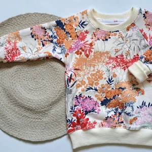 Chandail Raglan - Fleurs des Champs