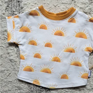 T-Shirt Ample - Soleils - 6-12 mois