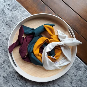 Bandeaux avec fil métallique - Couleurs festives