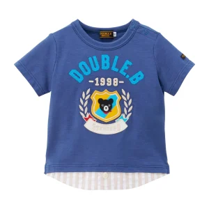 T-SHIRT BLEU 1998 DOUBLE B