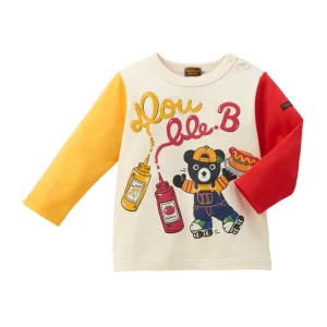 T-SHIRT MANCHES LONGUES MULTICOLORE HOTDOG DOUBLE B