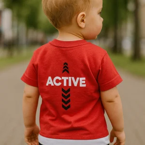Tee-shirt bébé garçon Always Active 100% coton dernière taille 1 ans ref 5370