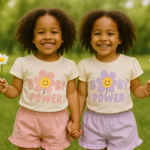 Ensemble fille “BABY POWER” ref 1008