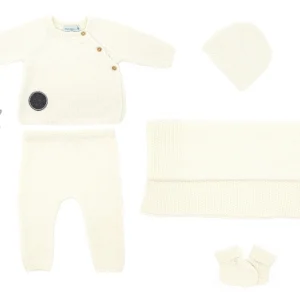 Trousseau de naissance prématuré Félicité en laine mérinos