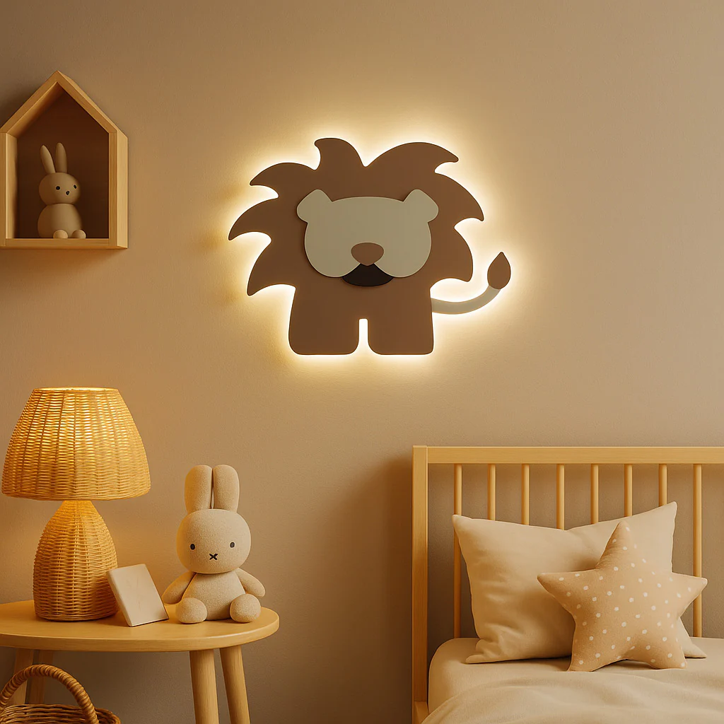 Lampe murale Veilleuse Lion – Image 4