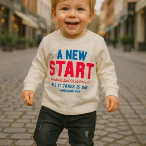 Ensemble bébé garçon tee-shirt manches longues & jean noir taille 12 mois ref 2705