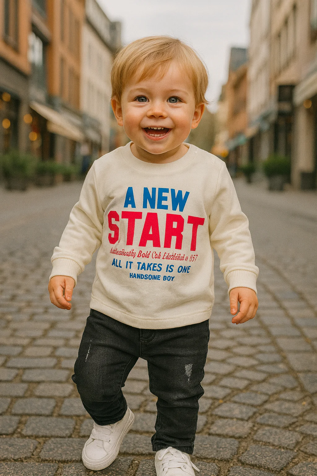 Ensemble bébé garçon tee-shirt manches longues & jean noir taille 12 mois ref 2705