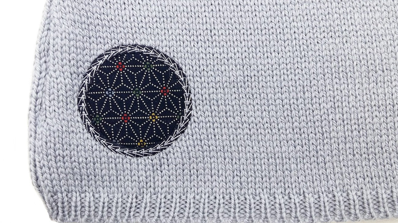 Coffret préma Babychou gris-bleu laine mérinos – Image 3