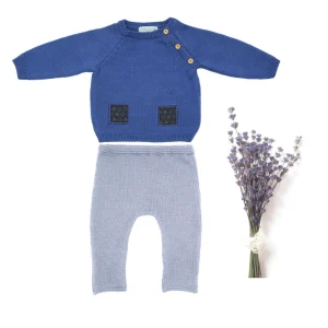 Tenue bébé Babou en laine mérinos