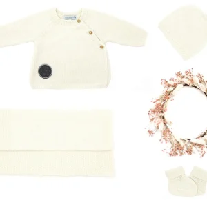 Trousseau de naissance Joie en laine mérinos