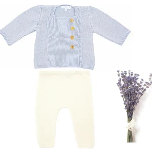 Tenue de naissance Harmonie en laine mérinos
