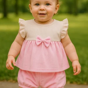 Ensemble bébé fille ref 25610