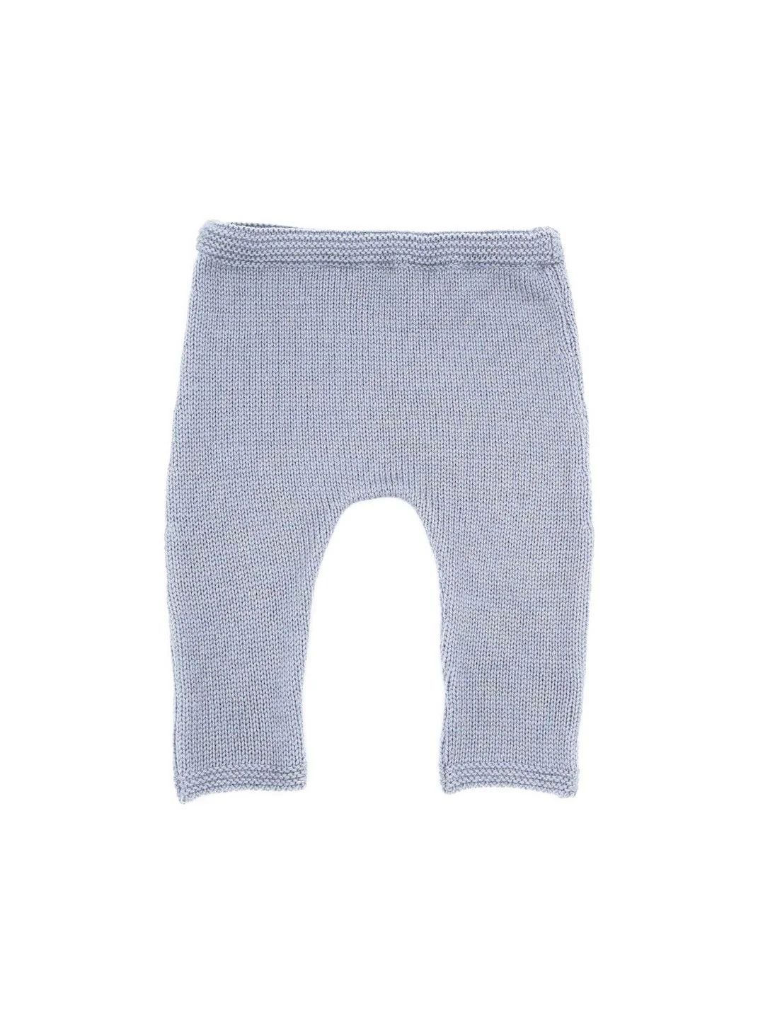 Ensemble Prématuré Petit Chat gris-bleu laine mérinos – Image 4