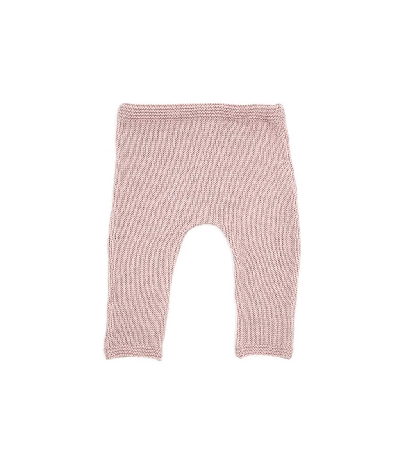 Ensemble Prématuré Petit Chat rose laine mérinos – Image 4