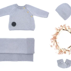 Trousseau de naissance Joie en laine mérinos