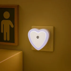 Veilleur coeur sur prise - LoveLight